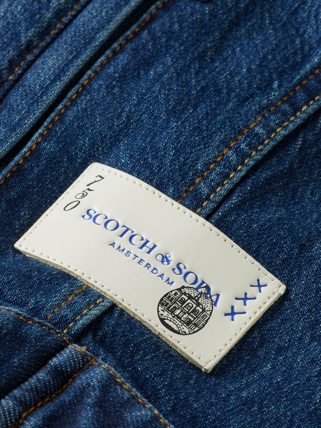 Cropped denim jacket - Scotch & Soda AU