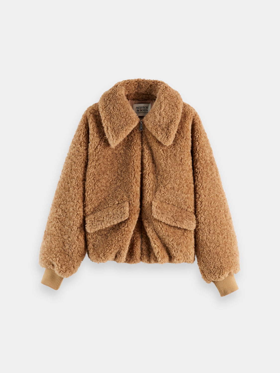 Teddy bomber jacket - Scotch & Soda AU