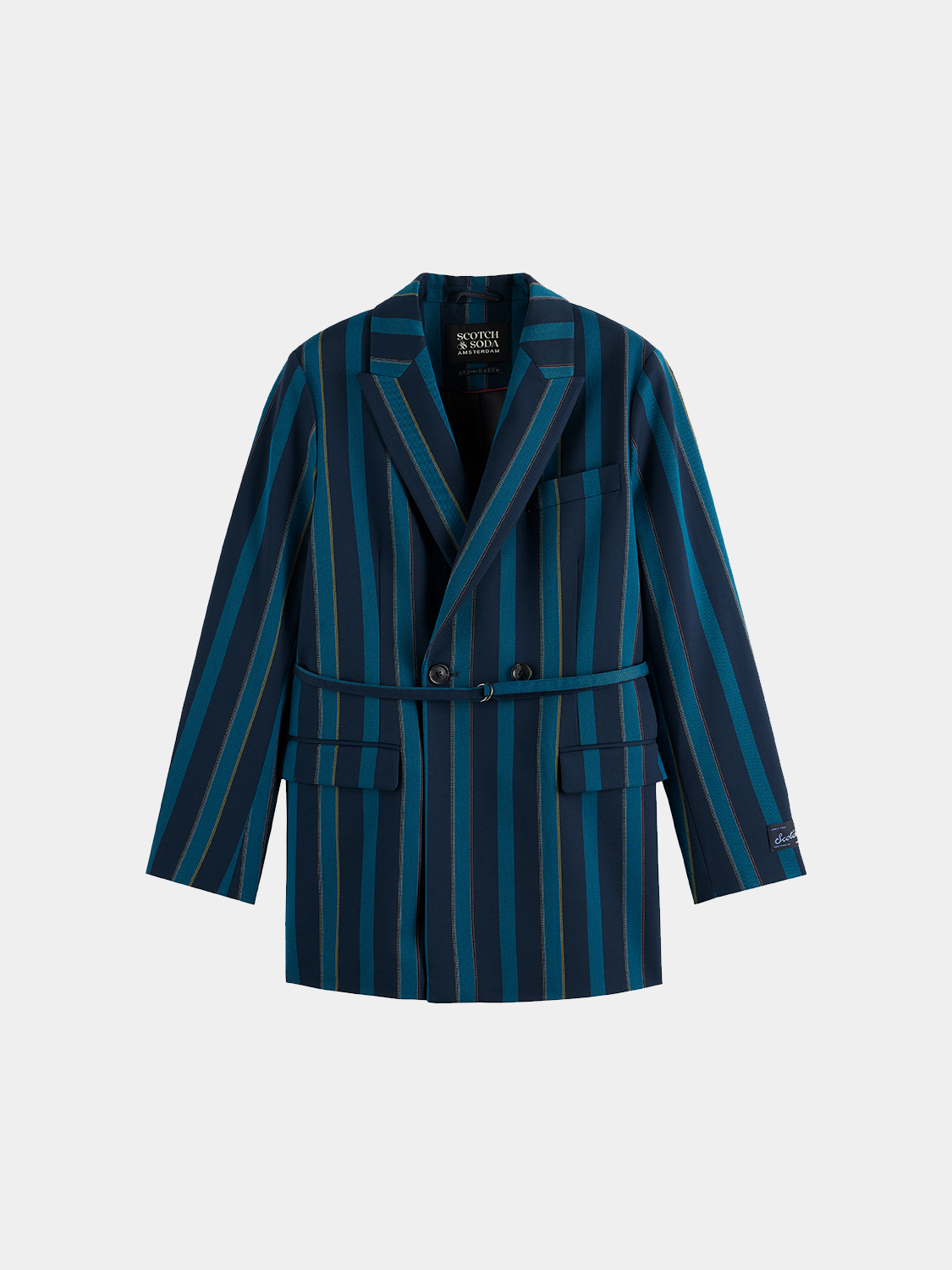 Double-breasted striped blazer - Scotch & Soda AU
