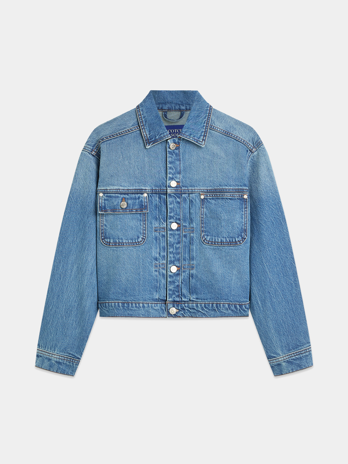 Denim trucker jacket - Scotch & Soda AU