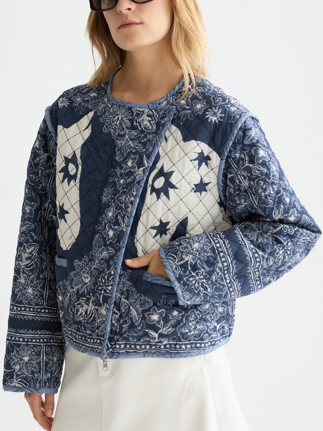 Reversible quilted bomber - Scotch & Soda AU