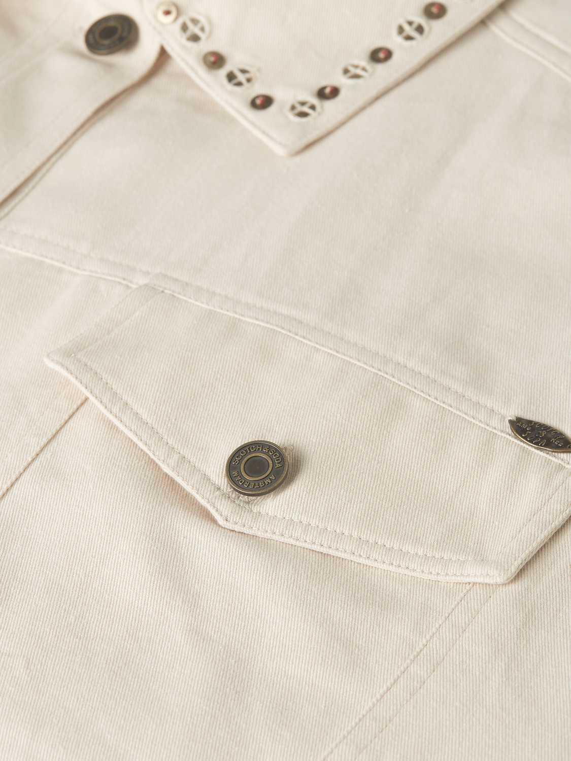 Embellished trucker jacket - Scotch & Soda AU