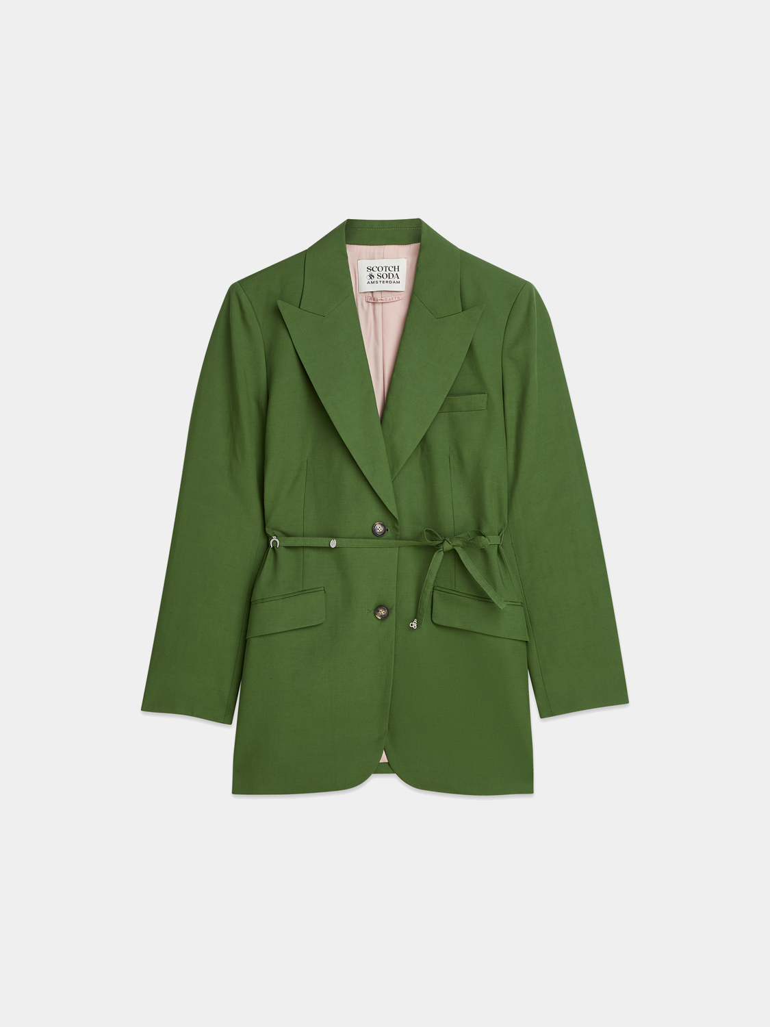 Linen blend blazer - Scotch & Soda AU