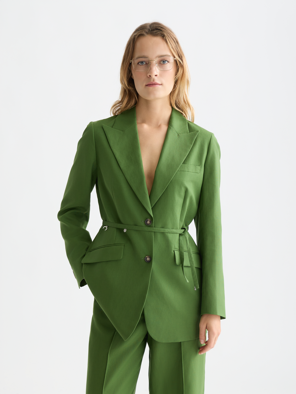 Linen blend blazer - Scotch & Soda AU