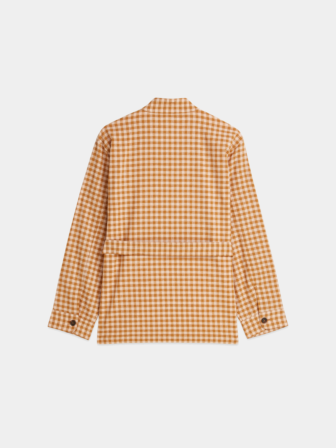 Gingham belted blazer - Scotch & Soda AU