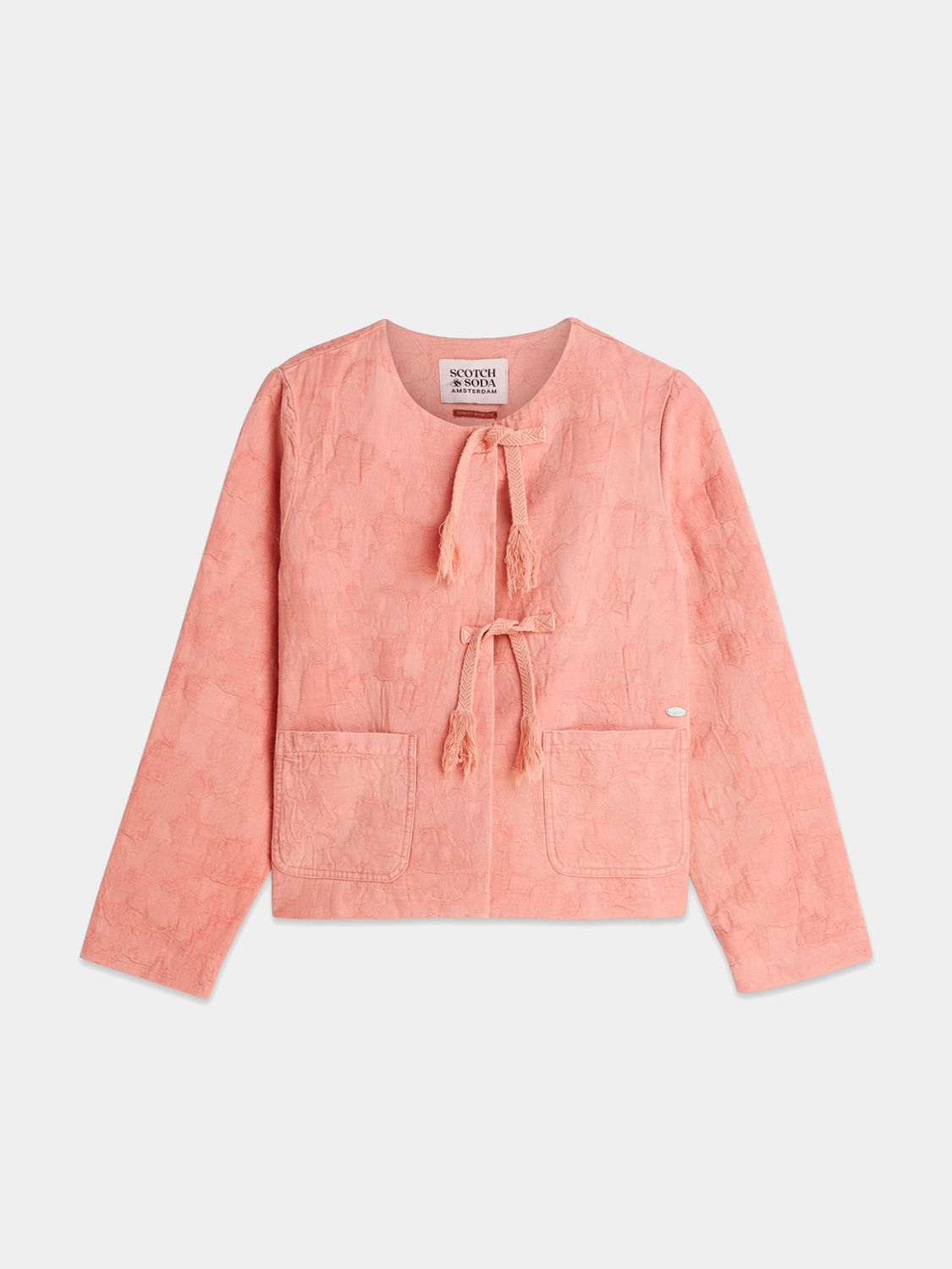 Structured jacquard blazer - Scotch & Soda AU