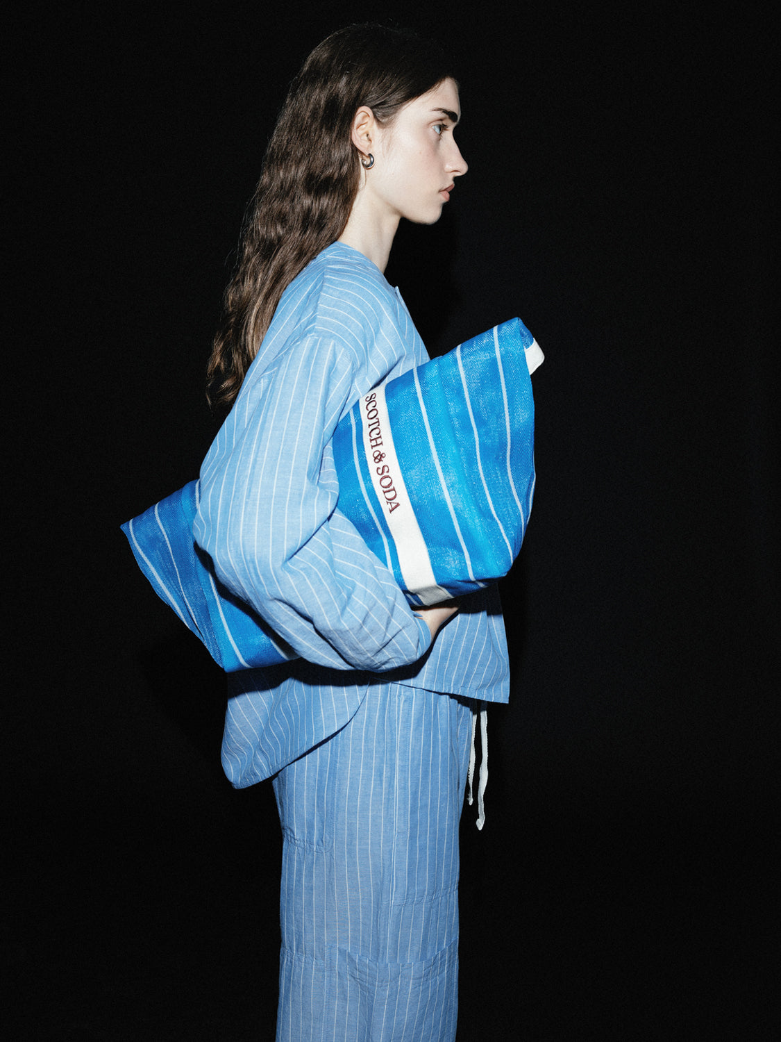 Striped beach bag - Scotch & Soda AU