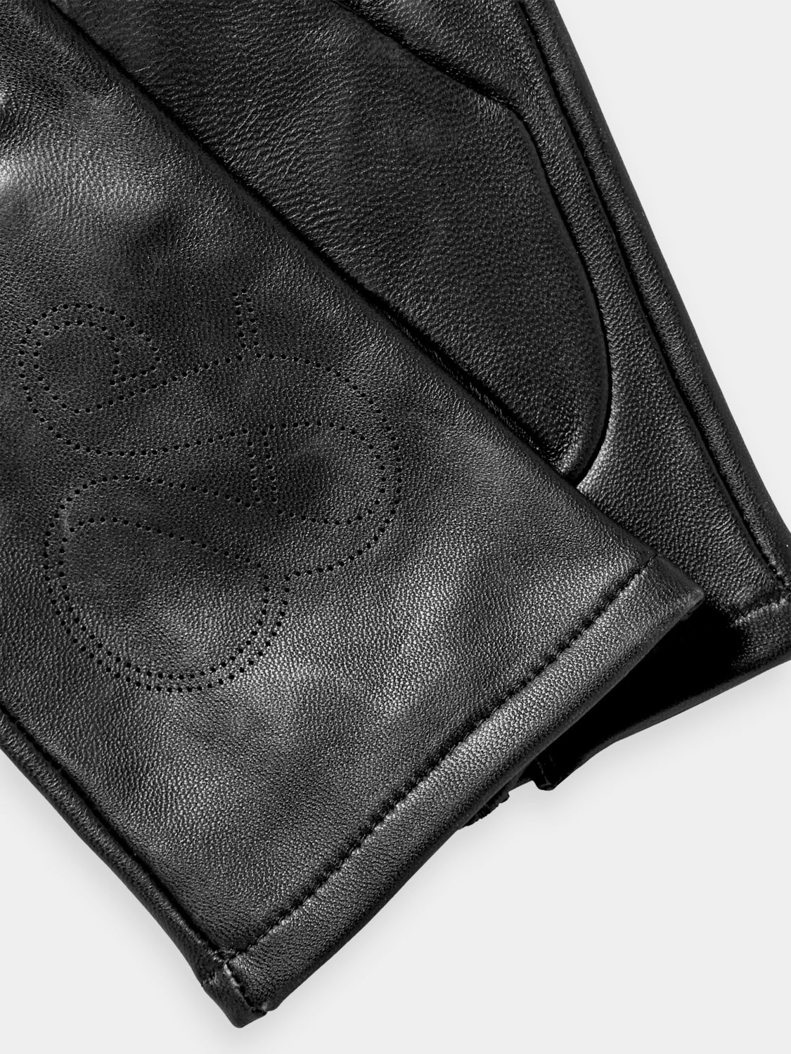 Perforated leather gloves - Scotch & Soda AU