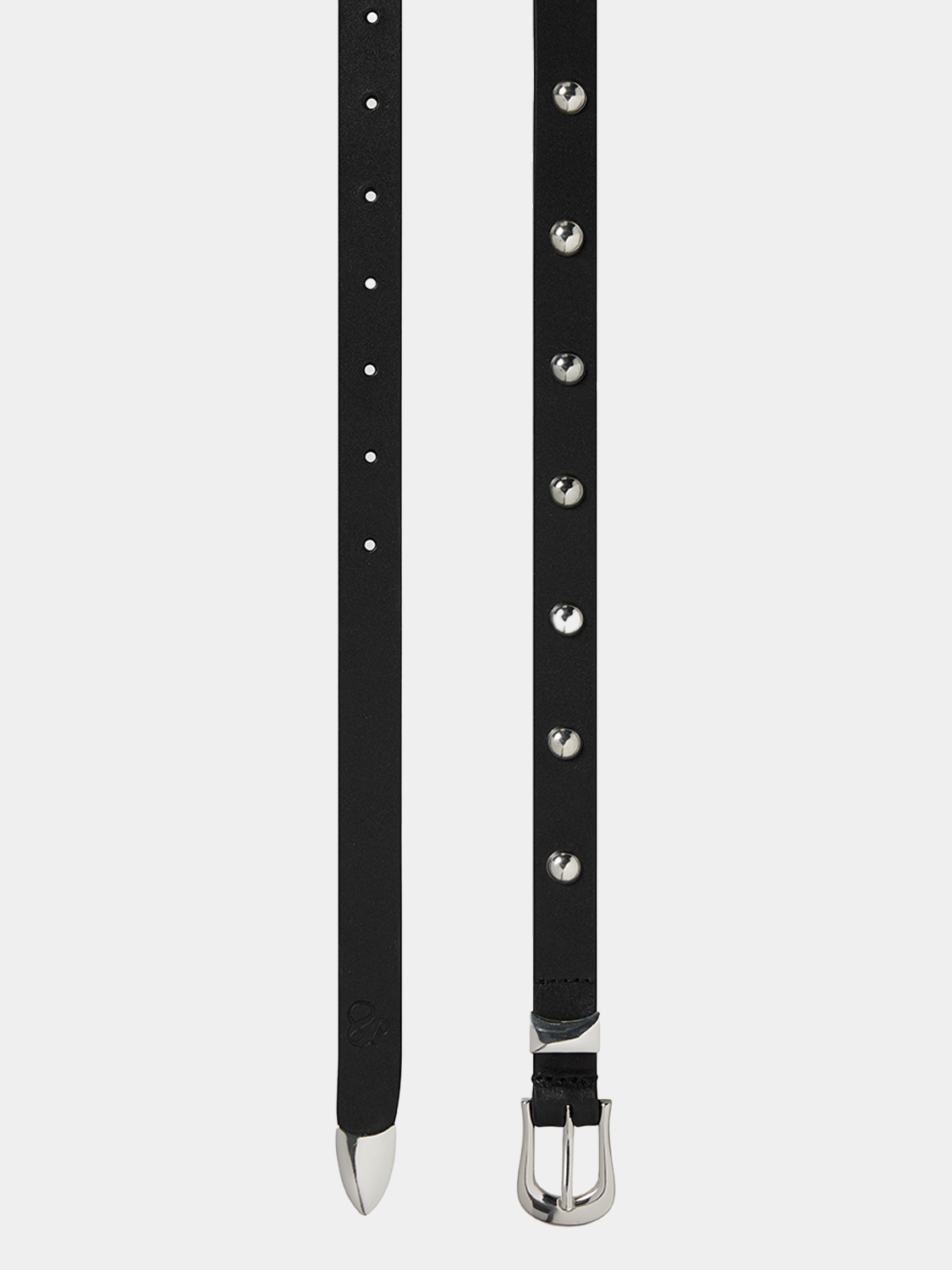 Studded leather belt - Scotch & Soda AU