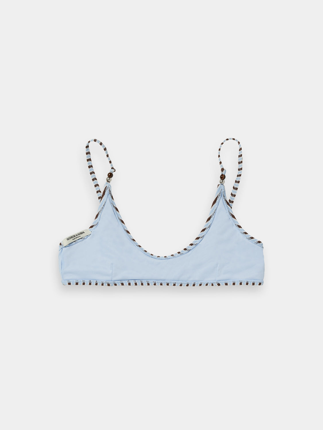 Striped bikini top - Scotch & Soda AU