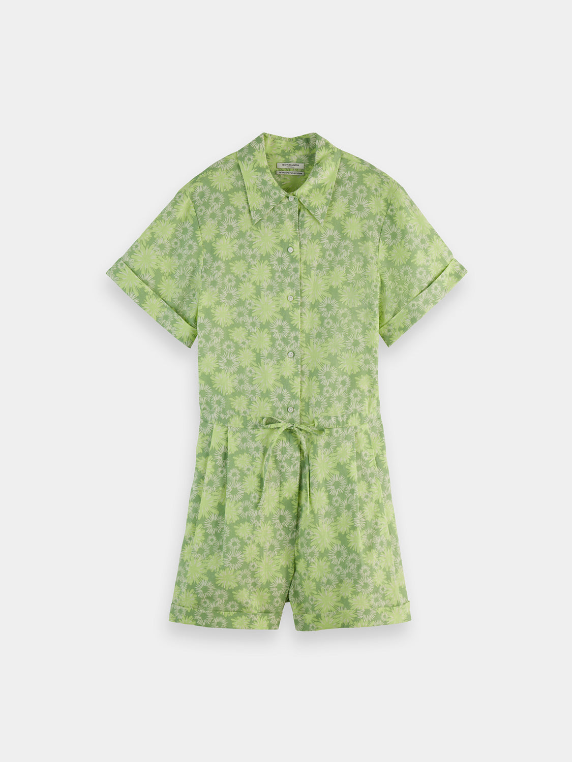 Linen utility playsuit - Scotch & Soda AU