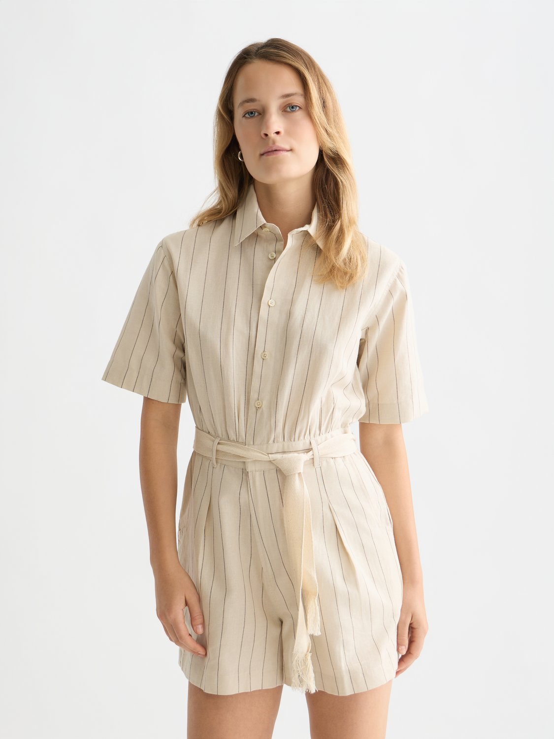 Pinstripe playsuit - Scotch & Soda AU