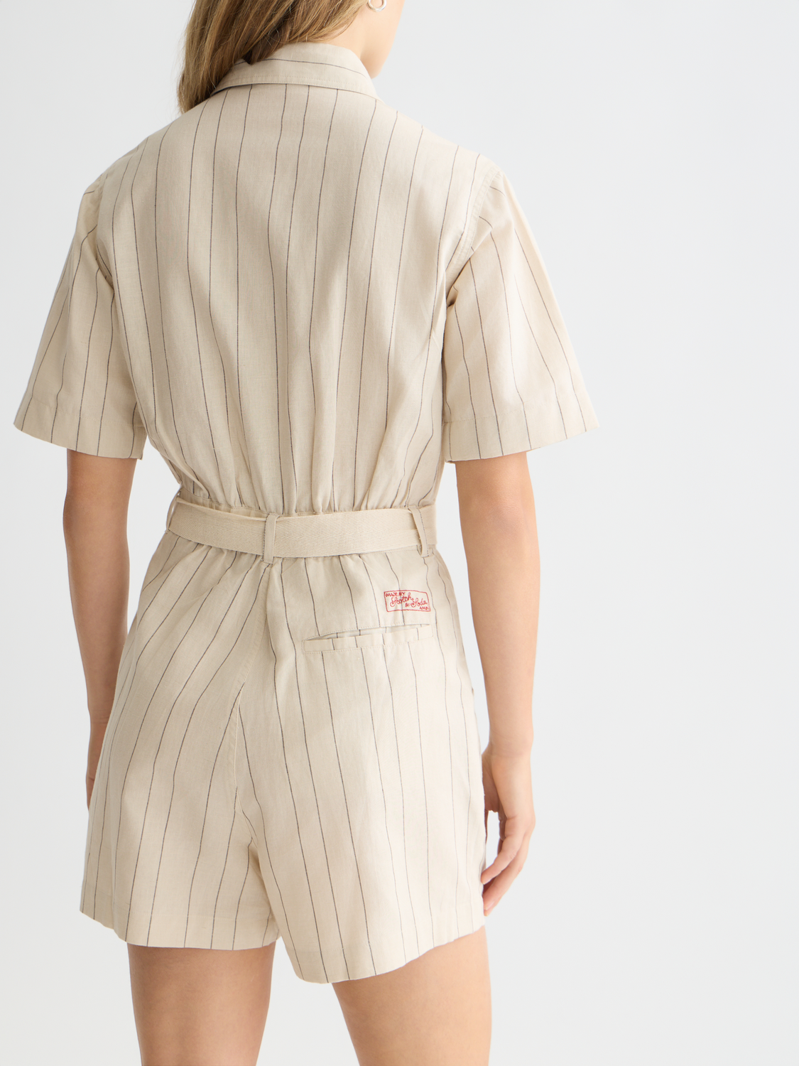 Pinstripe playsuit - Scotch & Soda AU
