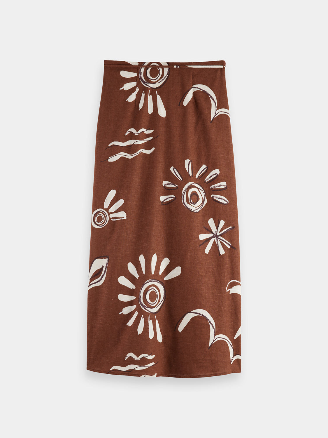 Midi wrap skirt - Scotch & Soda AU