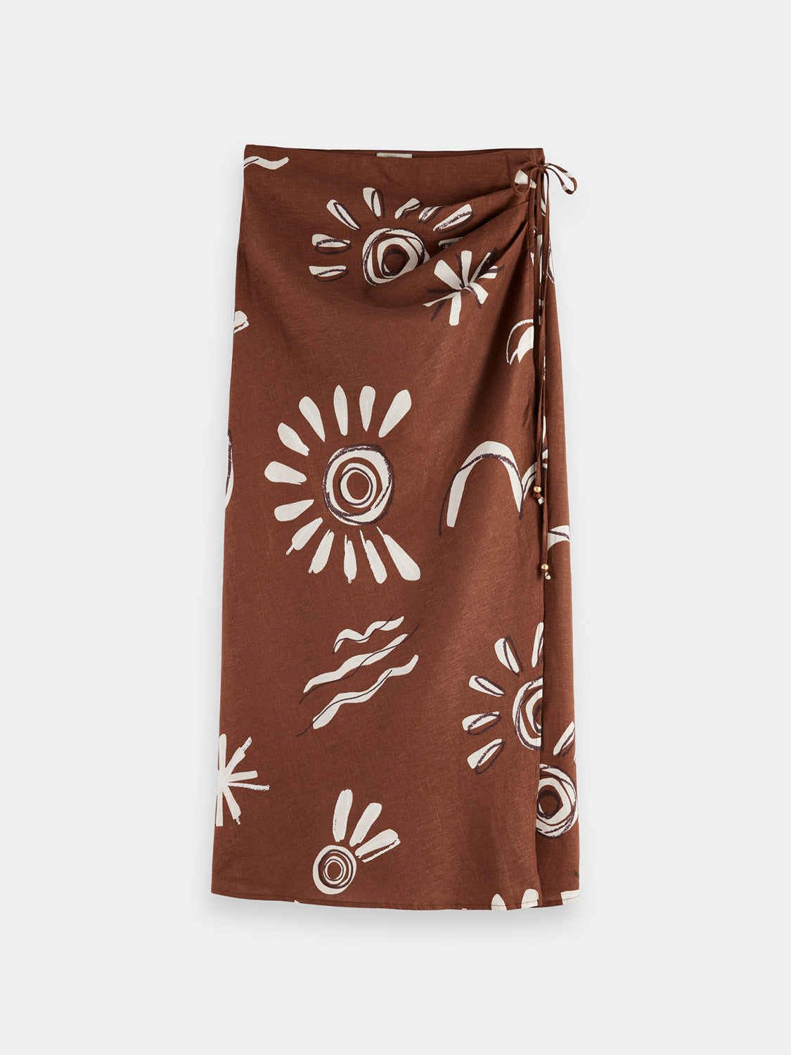 Midi wrap skirt - Scotch & Soda AU