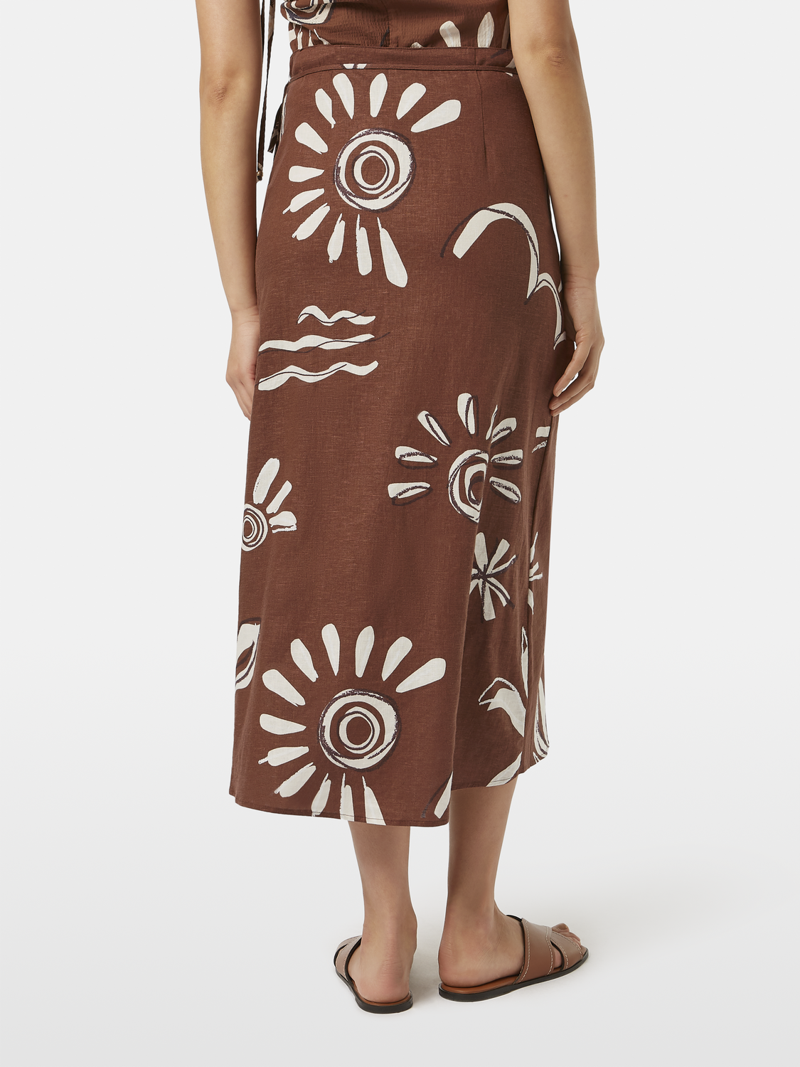 Midi wrap skirt - Scotch & Soda AU