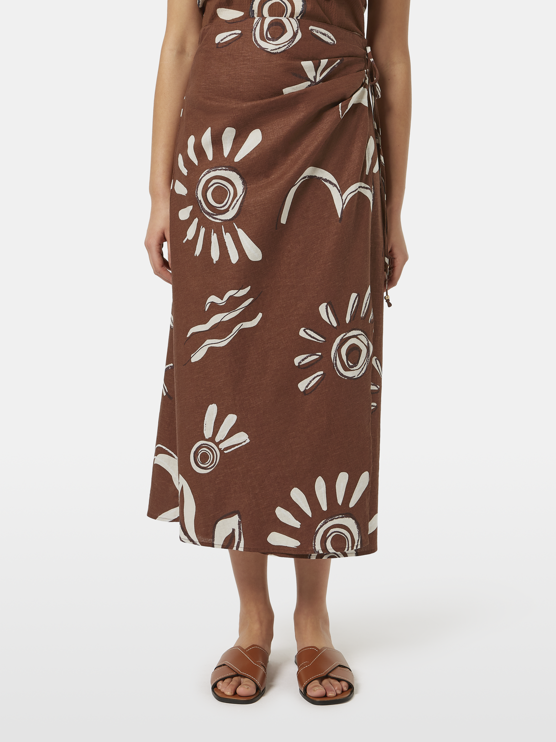 Midi wrap skirt - Scotch & Soda AU