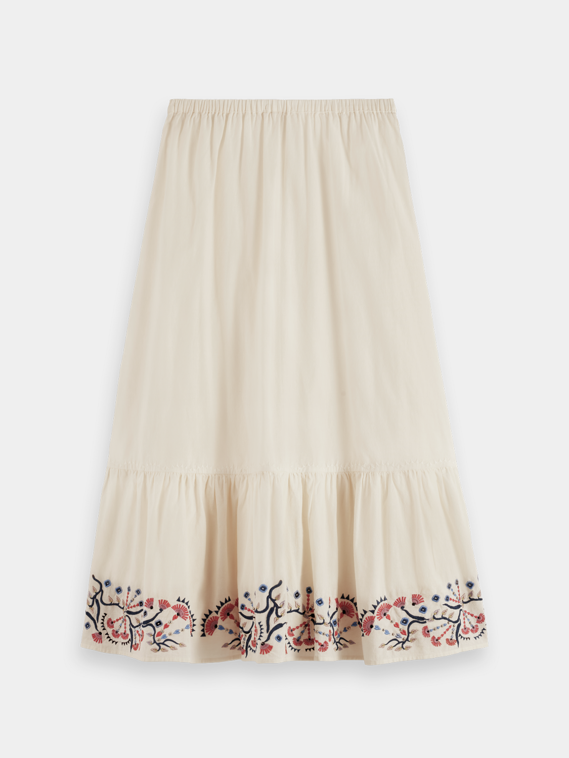 Embroidered maxi skirt - Scotch & Soda AU