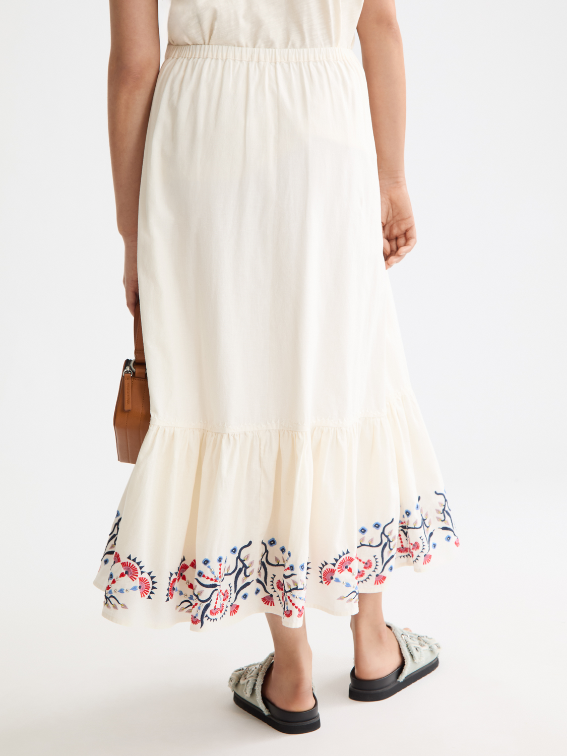 Embroidered maxi skirt - Scotch & Soda AU