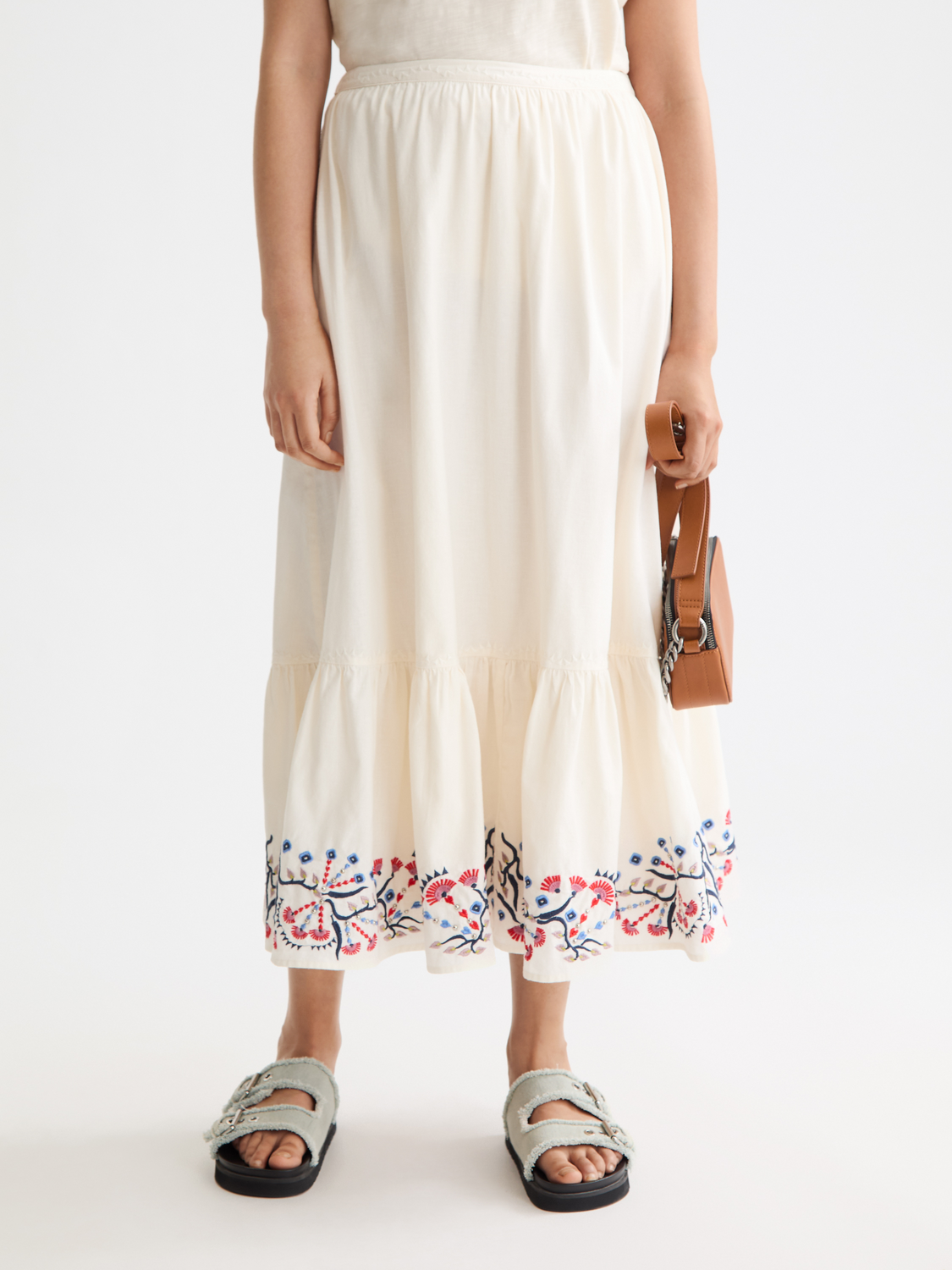 Embroidered maxi skirt - Scotch & Soda AU