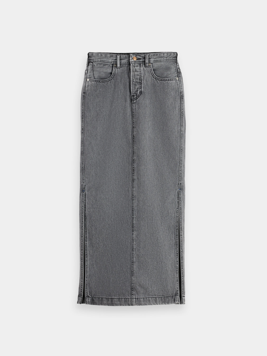 Denim maxi skirt - Scotch & Soda AU