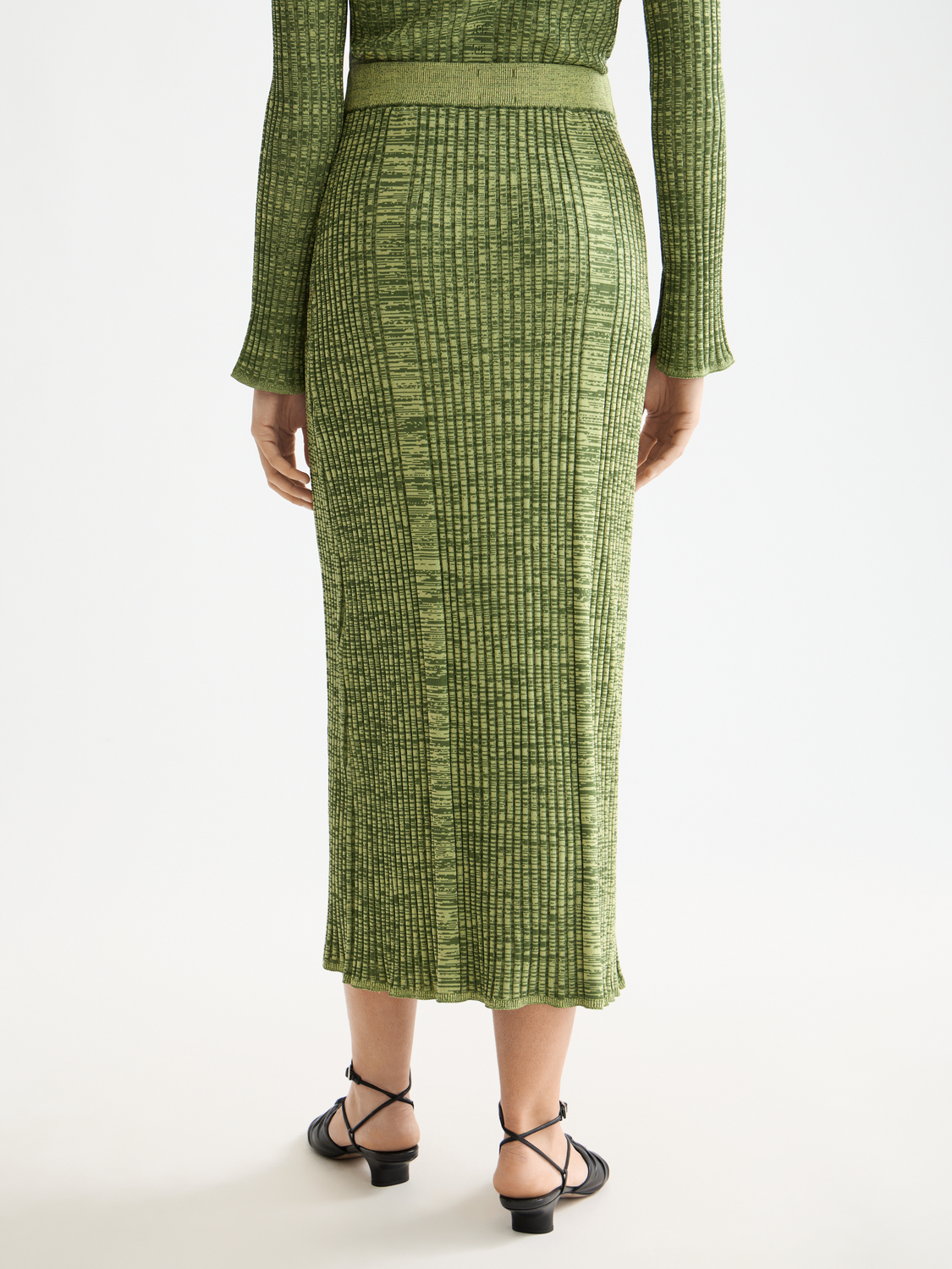 Ribbed knitted maxi skirt - Scotch & Soda AU