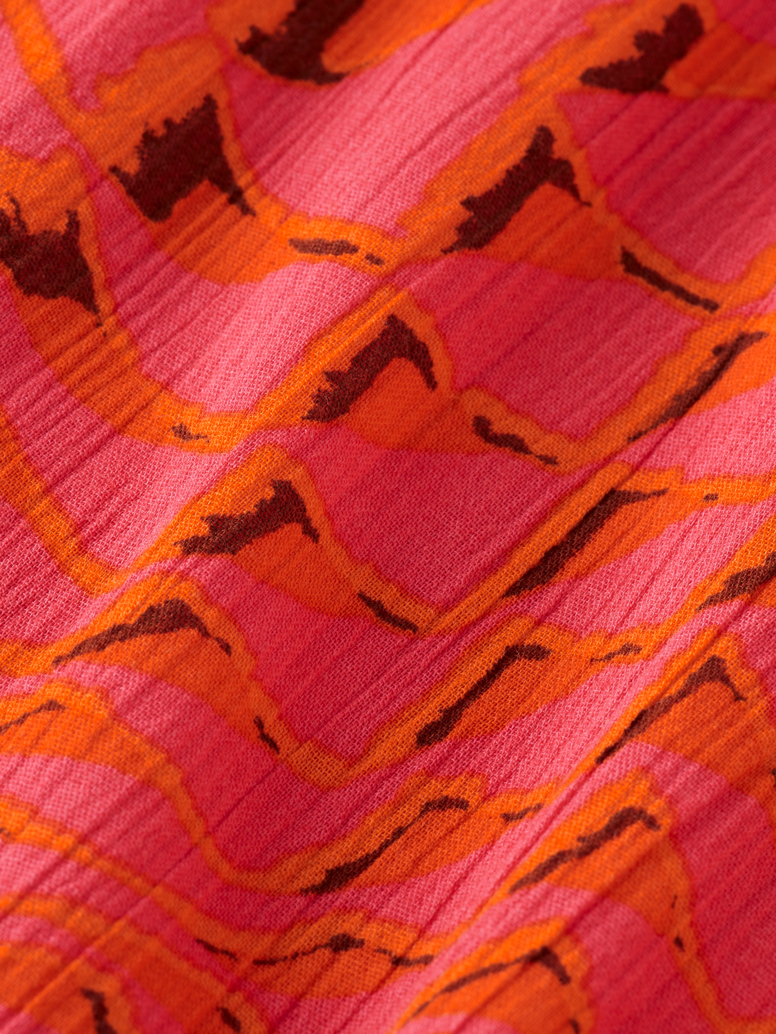 Printed crinkle mini dress - Scotch & Soda AU