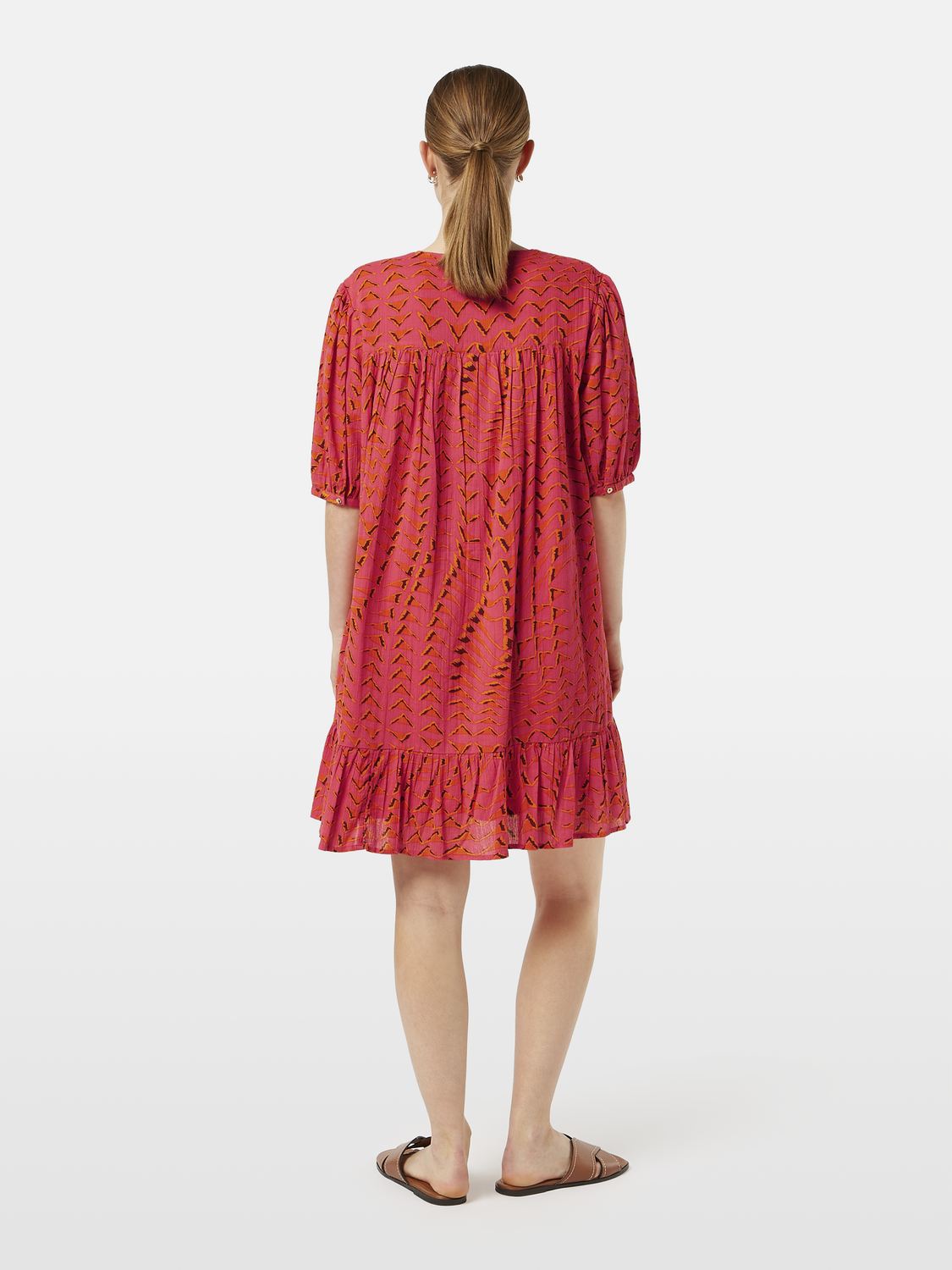 Printed crinkle mini dress - Scotch & Soda AU