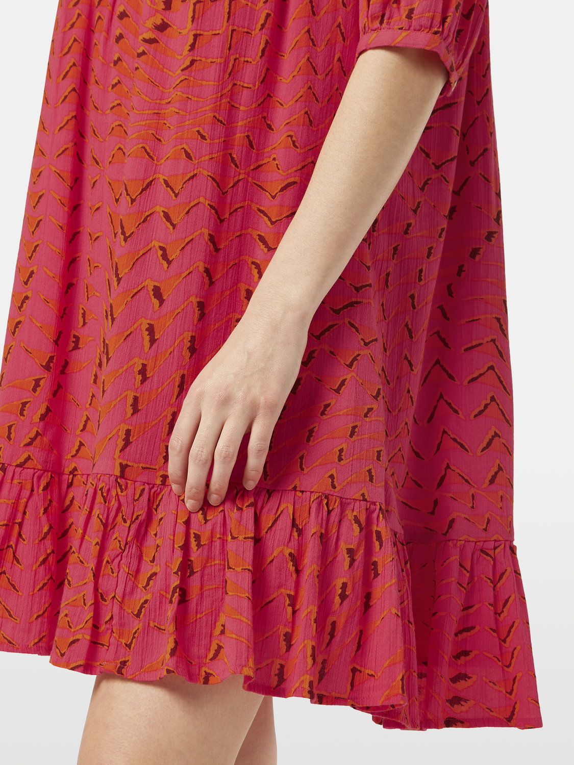 Printed crinkle mini dress - Scotch & Soda AU