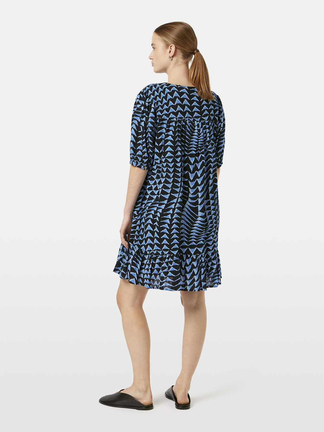 Printed crinkle mini dress - Scotch & Soda AU