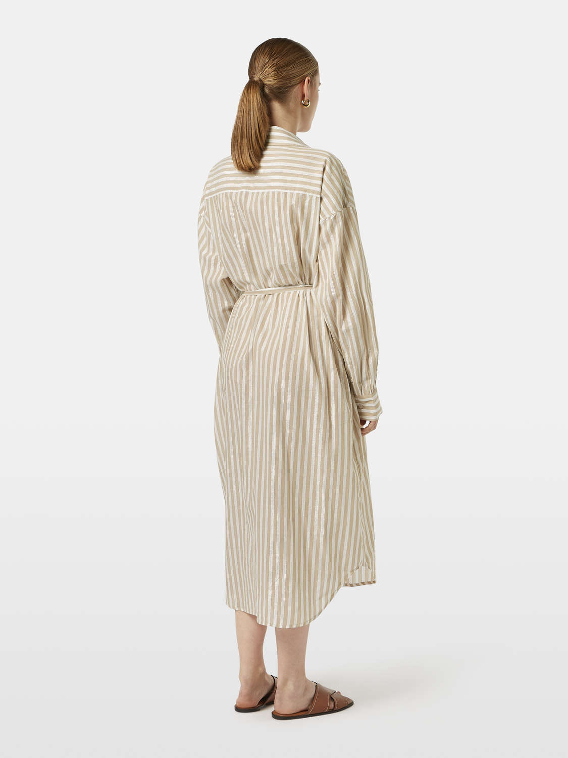 Striped midi shirt dress - Scotch & Soda AU