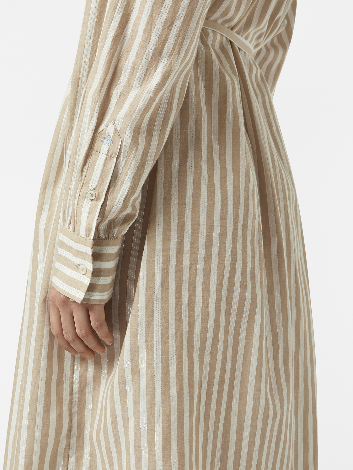 Striped midi shirt dress - Scotch & Soda AU