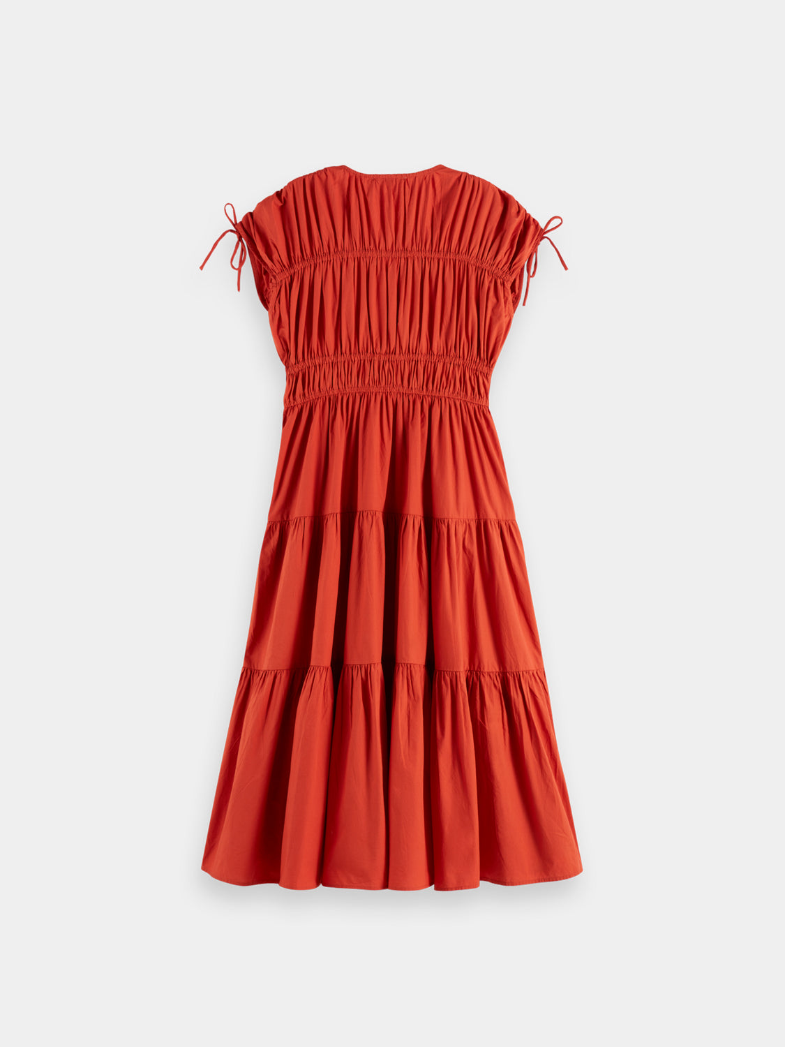 Gathered midi dress - Scotch & Soda AU