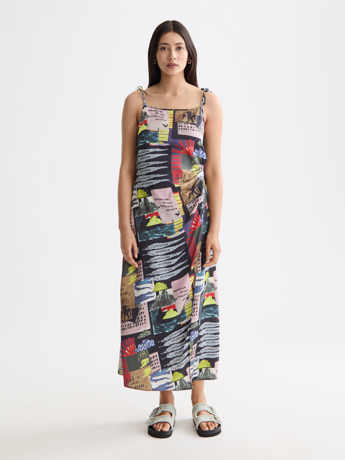 Midi slip dress - Scotch & Soda AU