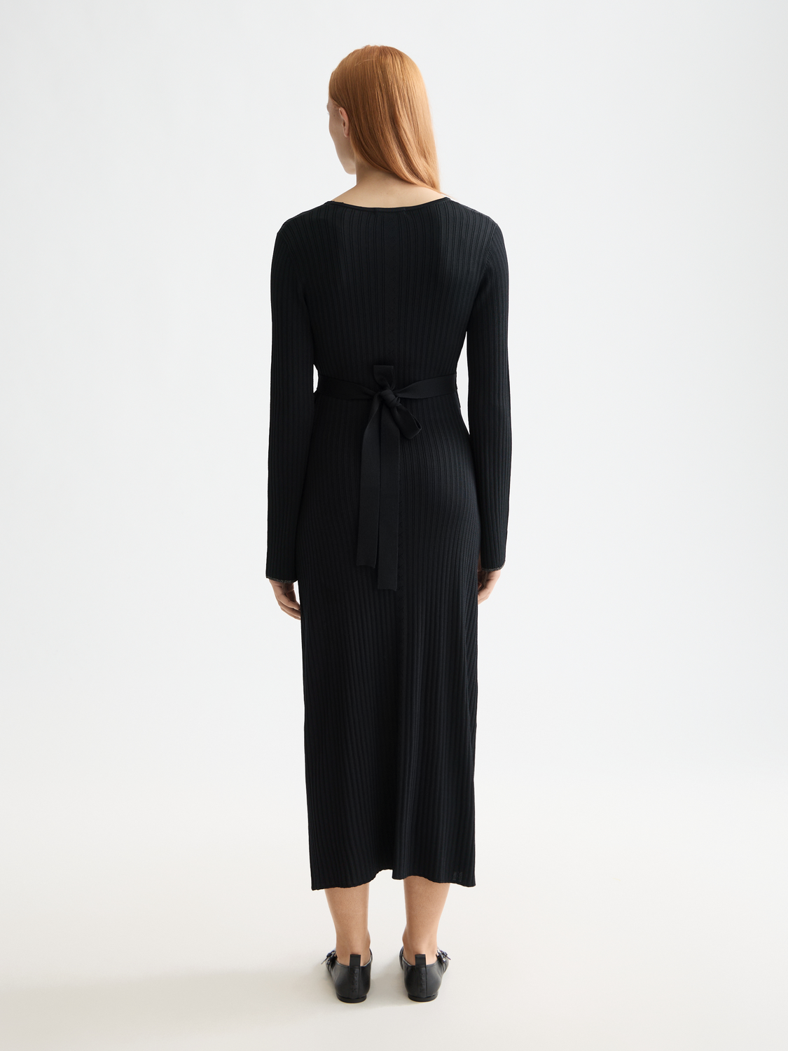 Ribbed wrap dress - Scotch & Soda AU