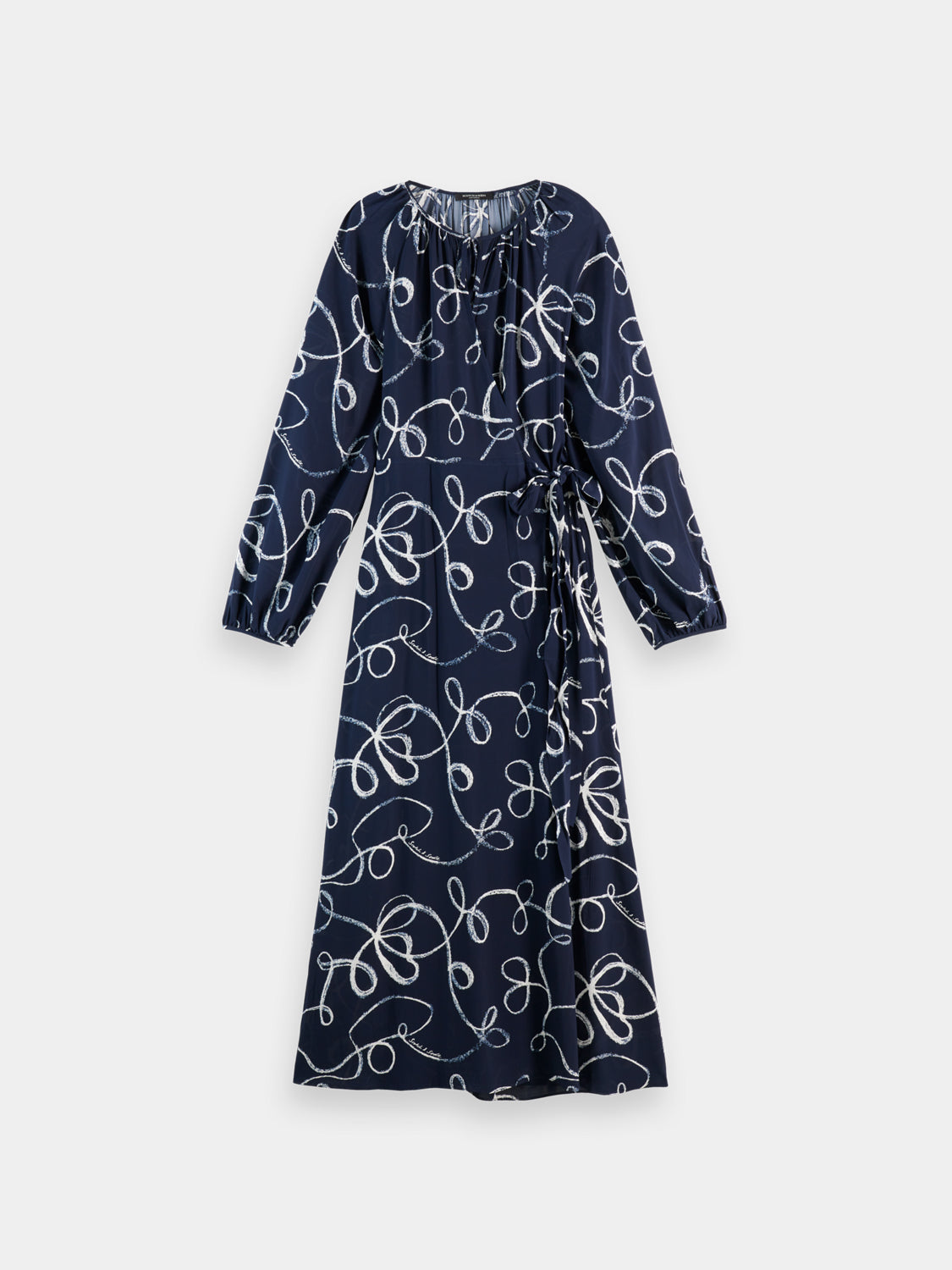 Midi wrap dress - Scotch & Soda AU