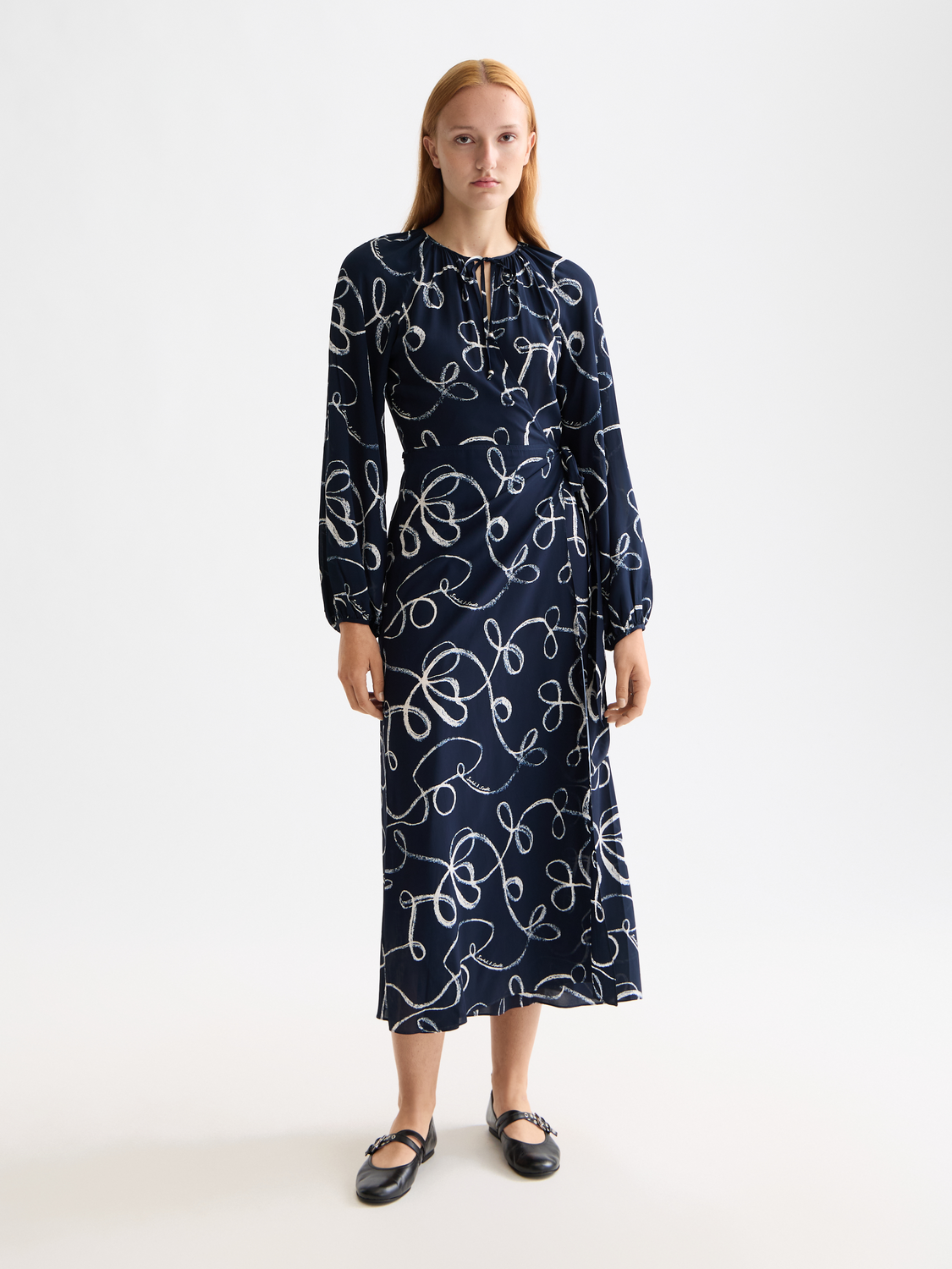 Midi wrap dress - Scotch & Soda AU