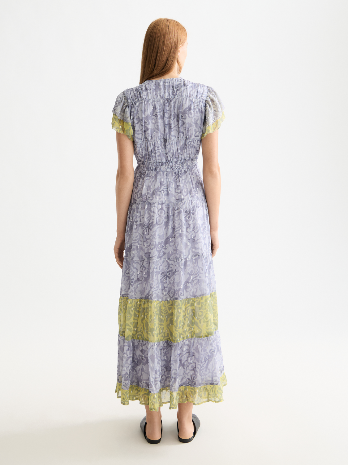 Gathered maxi dress - Scotch & Soda AU