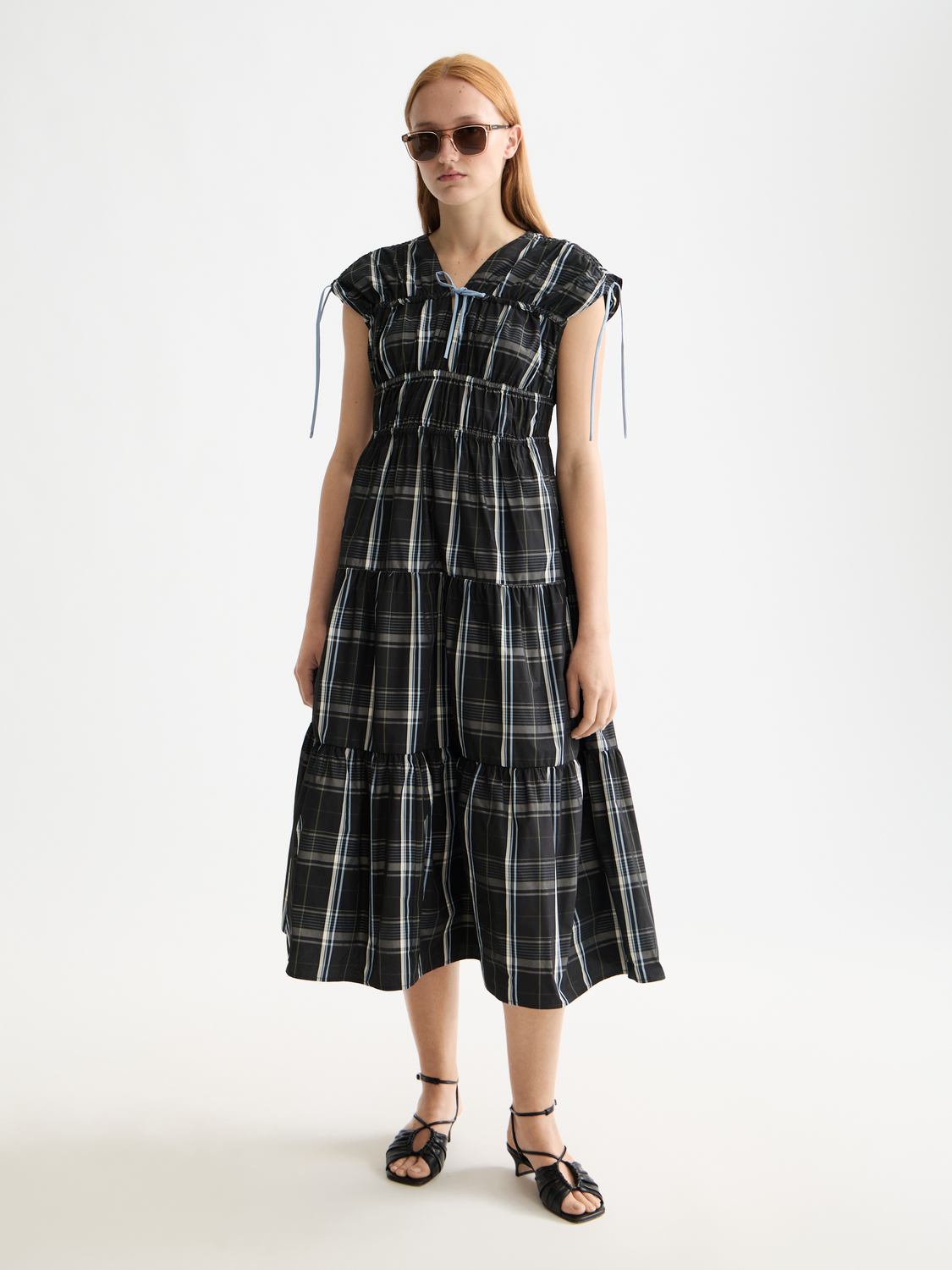 Taffeta midi dress - Scotch & Soda AU