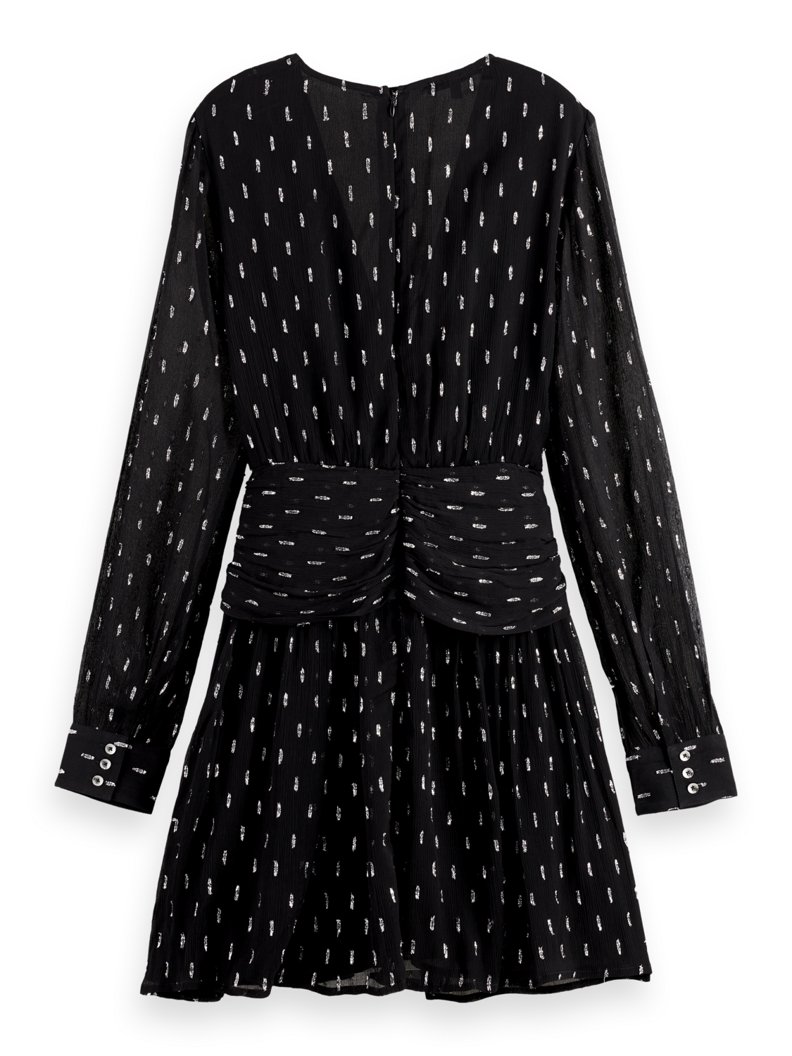 Mini dress with drapey front - Scotch & Soda AU