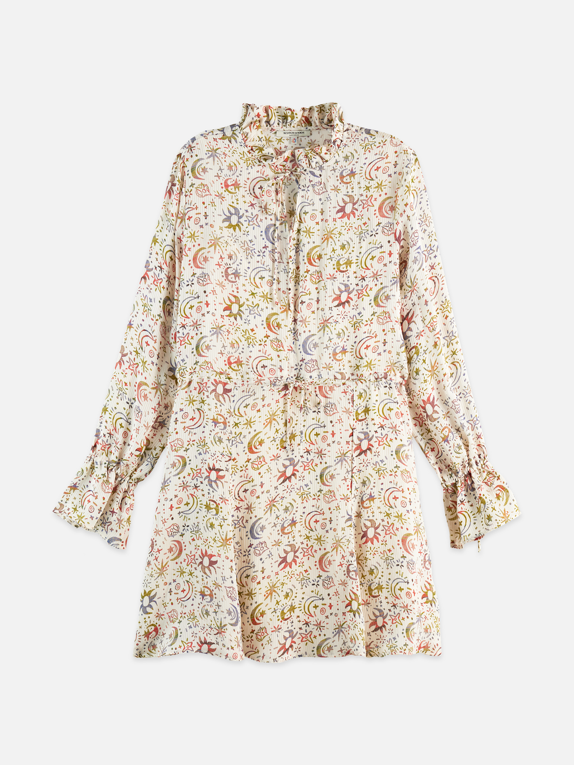 Printed mini dress - Scotch & Soda AU