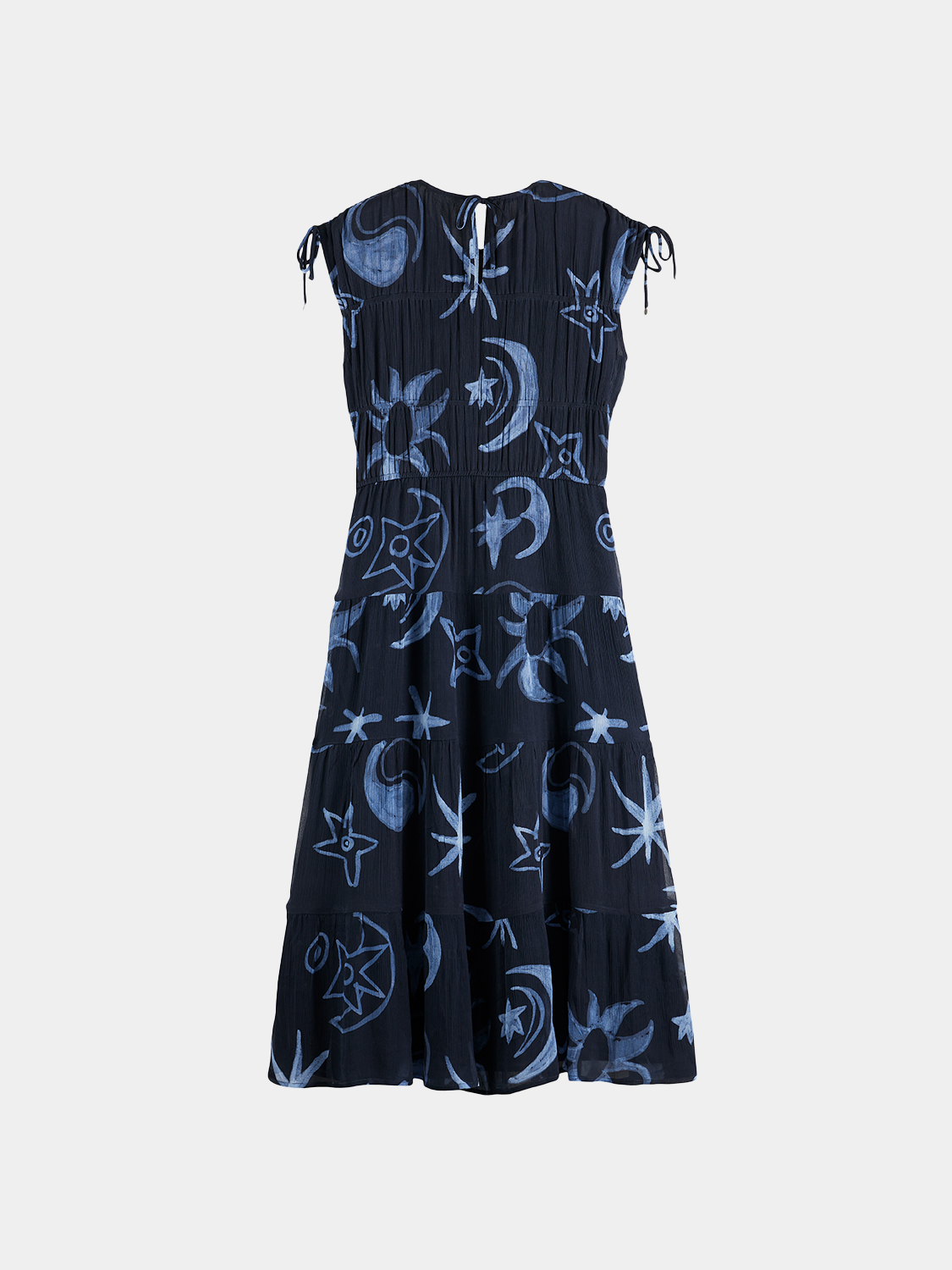 Gathered midi dress - Scotch & Soda AU