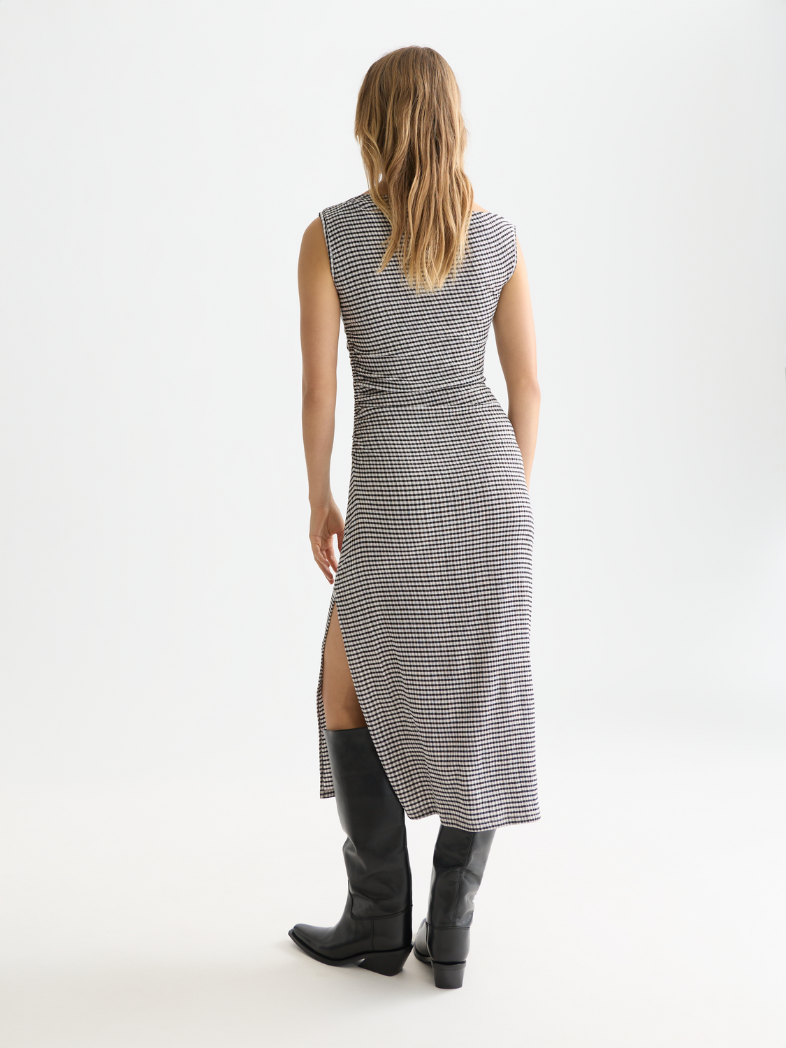 Gingham midi dress - Scotch & Soda AU