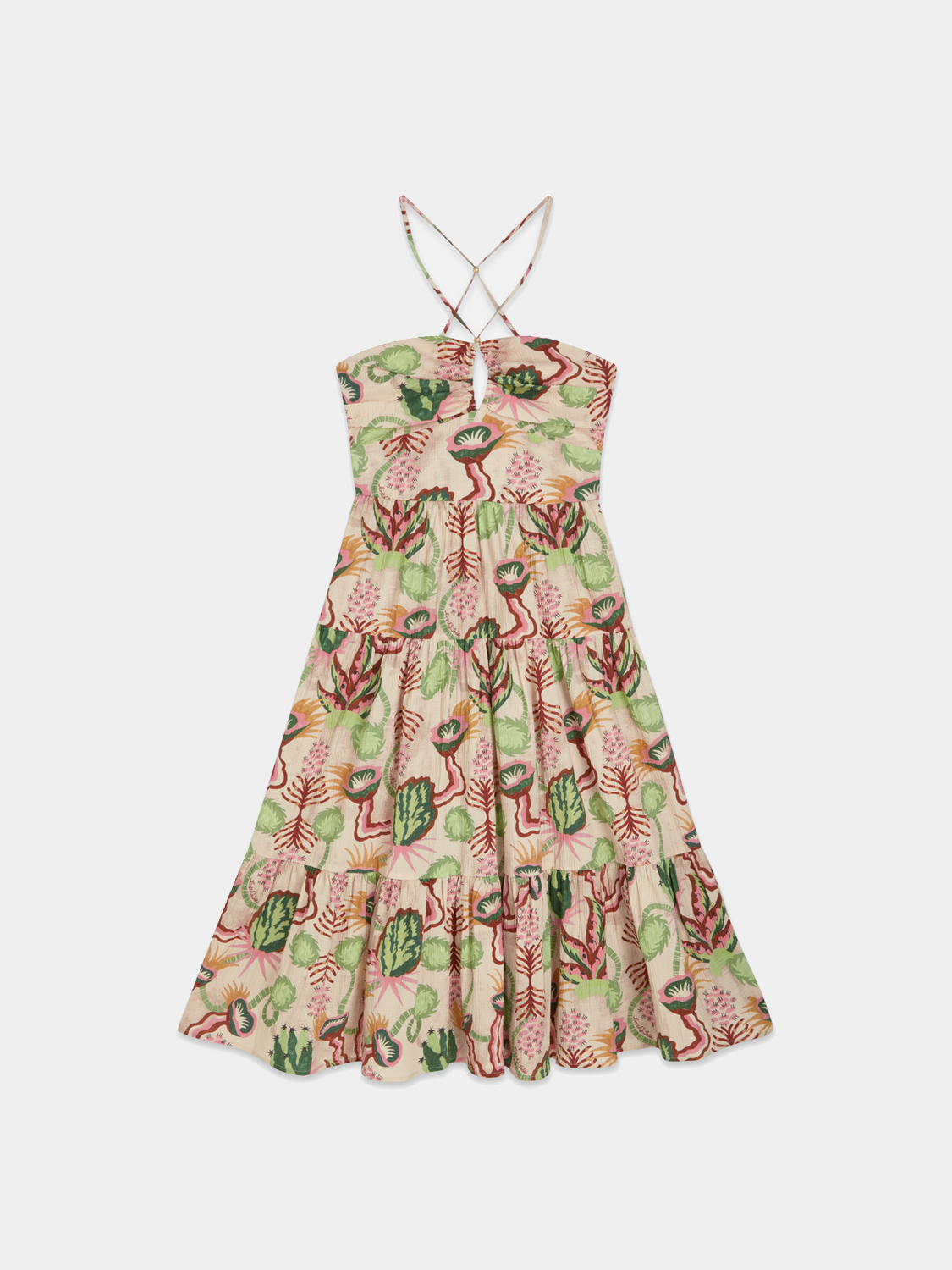 Seersucker midi dress - Scotch & Soda AU