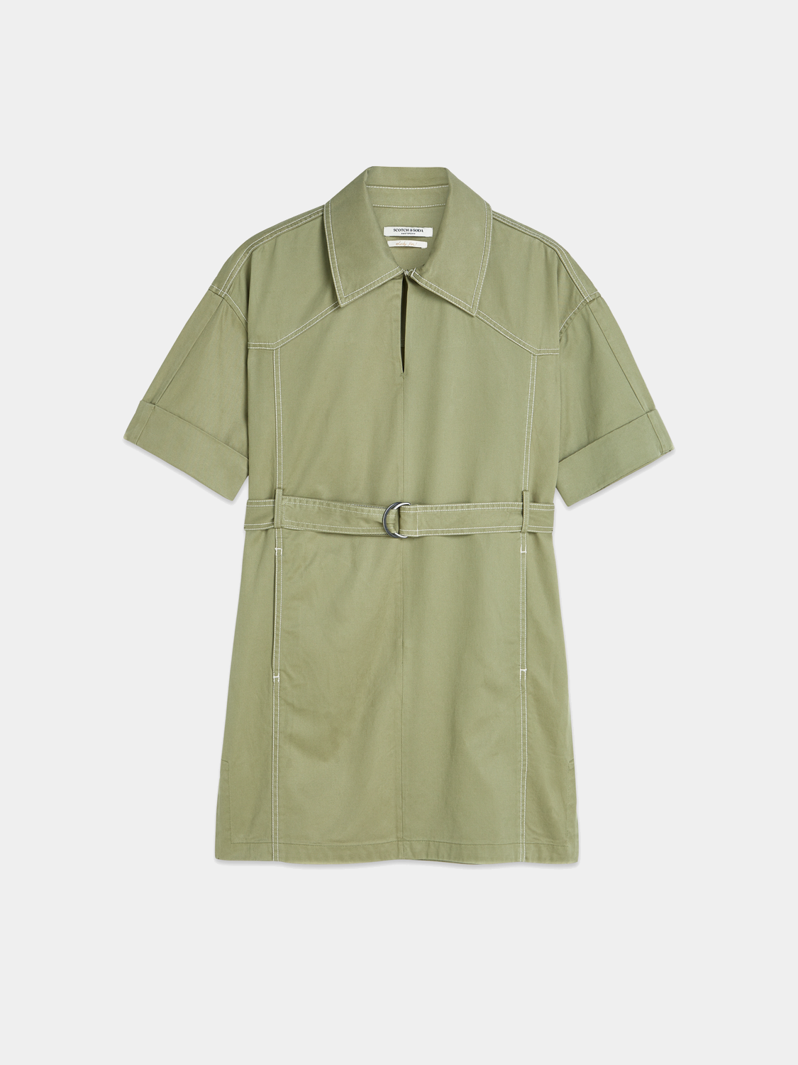Belted utility mini dress - Scotch & Soda AU