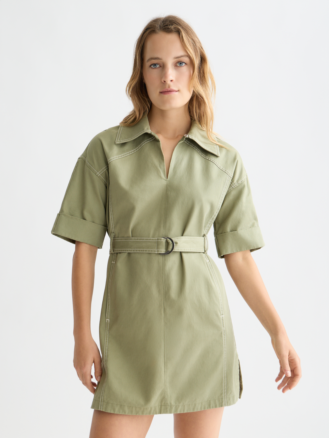 Belted utility mini dress - Scotch & Soda AU