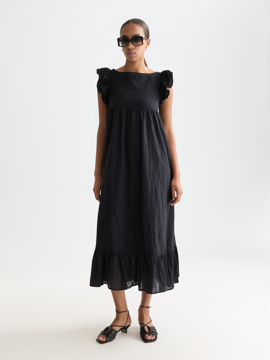 Broderie anglaise maxi dress - Scotch & Soda AU