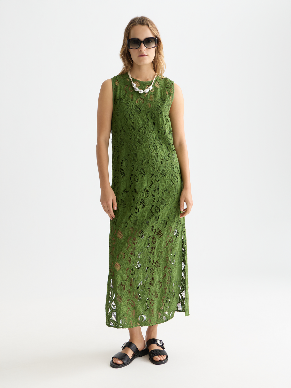 Embroidered midi dress - Scotch & Soda AU