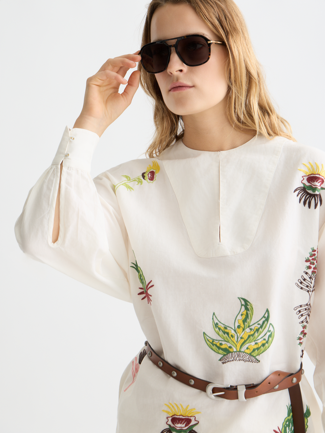 Embroidered mini dress - Scotch & Soda AU