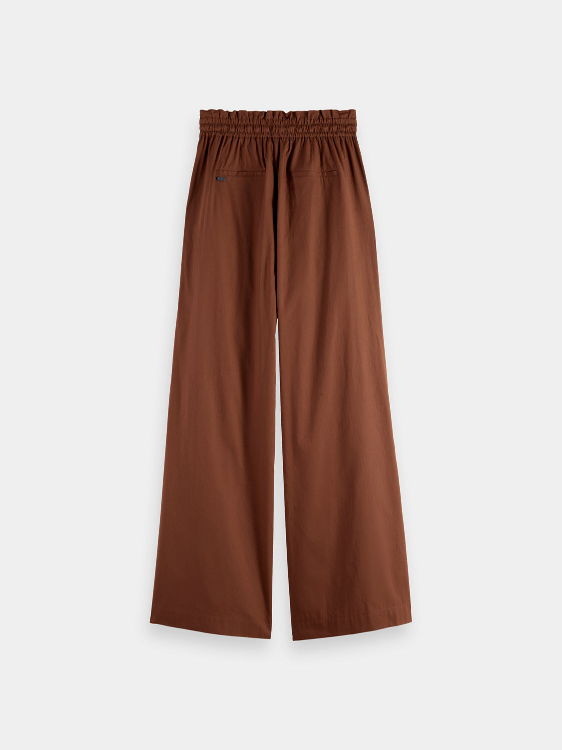 Cotton voile wide fit pants - Scotch & Soda AU
